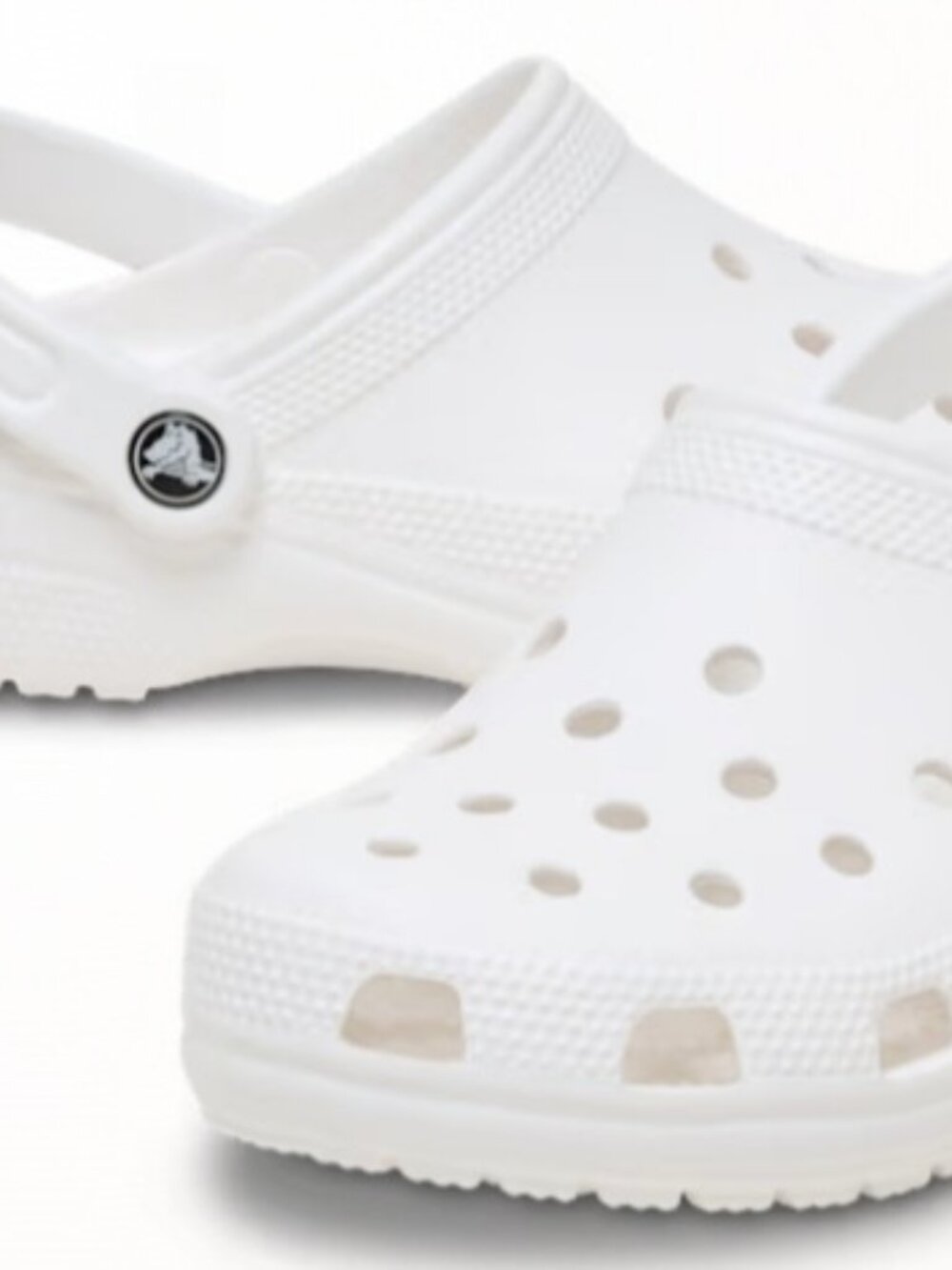 Mens Crocs, White, Size 14